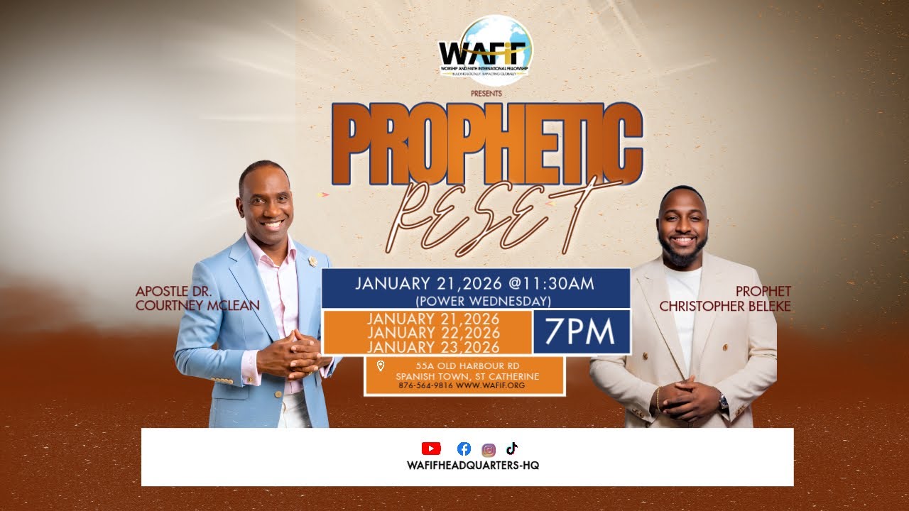 Welcome to Day 12 of our 21 days of Prayer and Fasting (Evening Session)—January 21, 2026