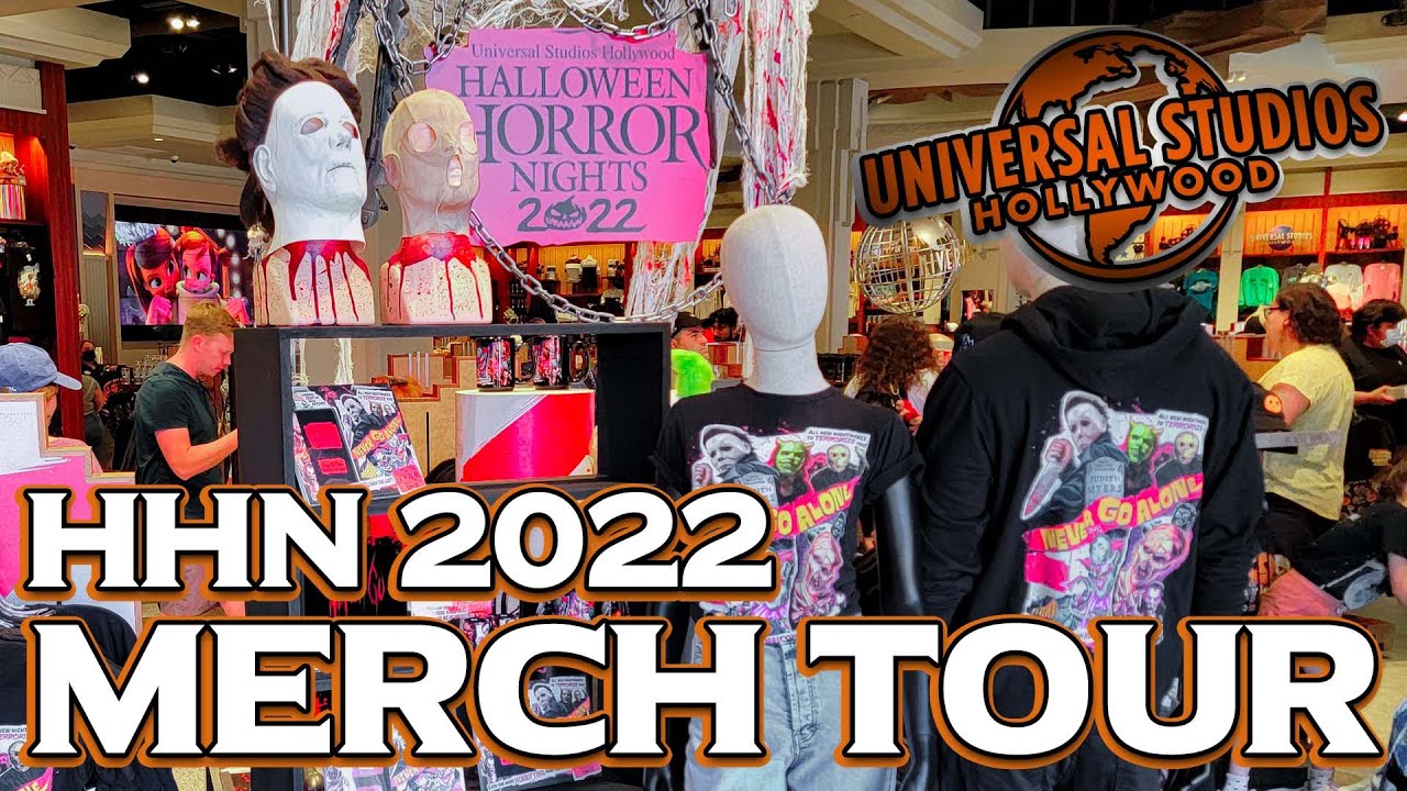 HHN Merch Tour at Universal Studios Hollywood