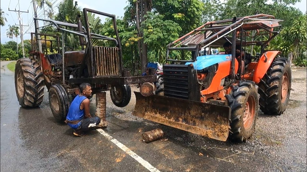 ช่วยกู้เมสซี่เจ้าคุณ​ปู่!ยกหน้าขึ้นรถกะบะลากเข้าอู่,งานนี้เครื่องพัง