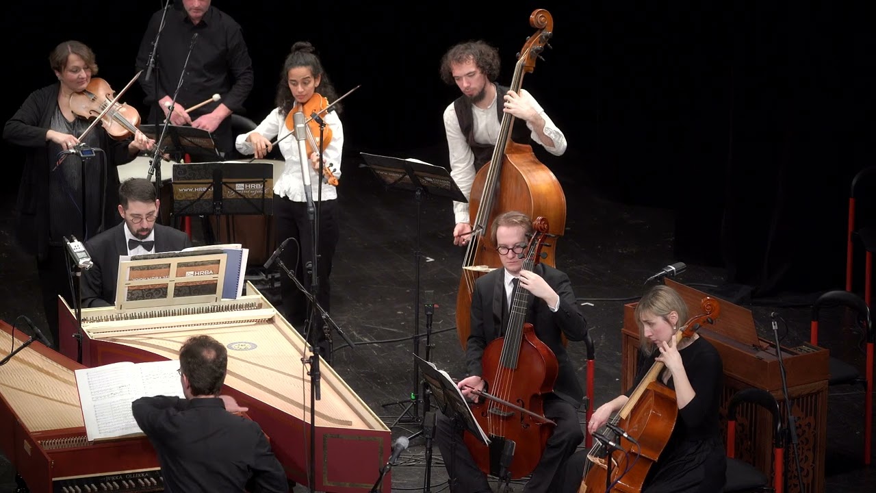 W. F. Bach - Concerto for 2 Harpsichords, F.46  - Croatian Baroque Ensemble & Aapo Häkkinen