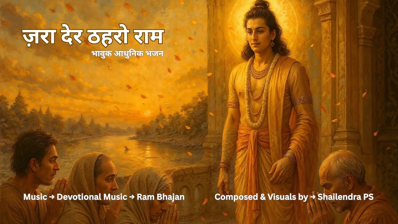 जरा देर ठहरो राम | भावुक भजन | राम भक्तों के लिए मनमोहक गीत |Ram Bhajan 2025@IAMSPSINGH @BrajRecords