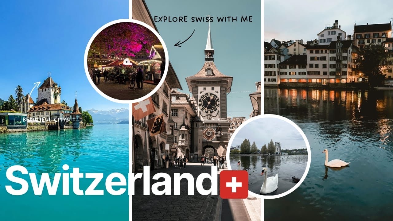 Switzerland 🇨🇭Travel vlog #switzerland #vacation #swiss #travel #travelvlog #zurich #fy #viralvideo 