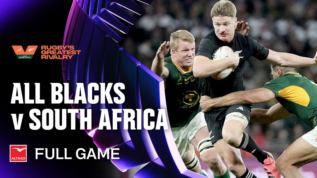 ПОЛНЫЙ МАТЧ | All Blacks против ЮАР | Второй тест, Дурбан, 2026