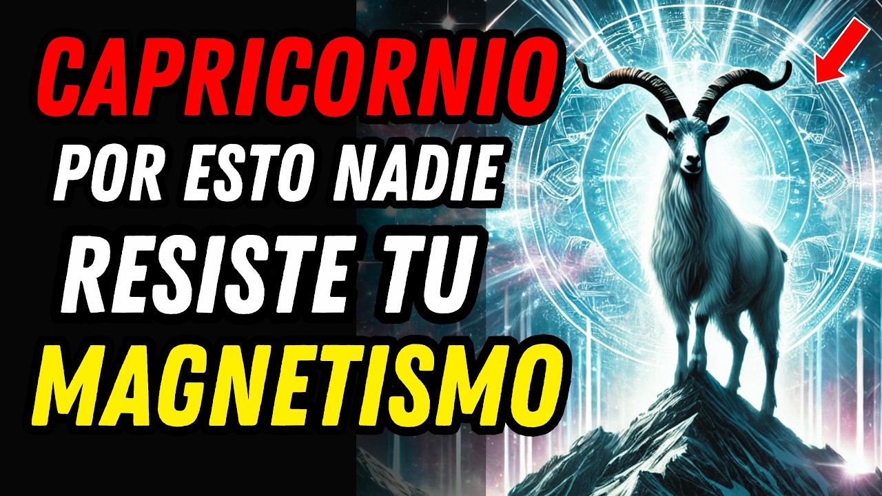 ESTE  ES EL VERDADERO MAGNETISMO DE CAPRICORNIO ♑🐐 Secretos Nunca Antes Revelados