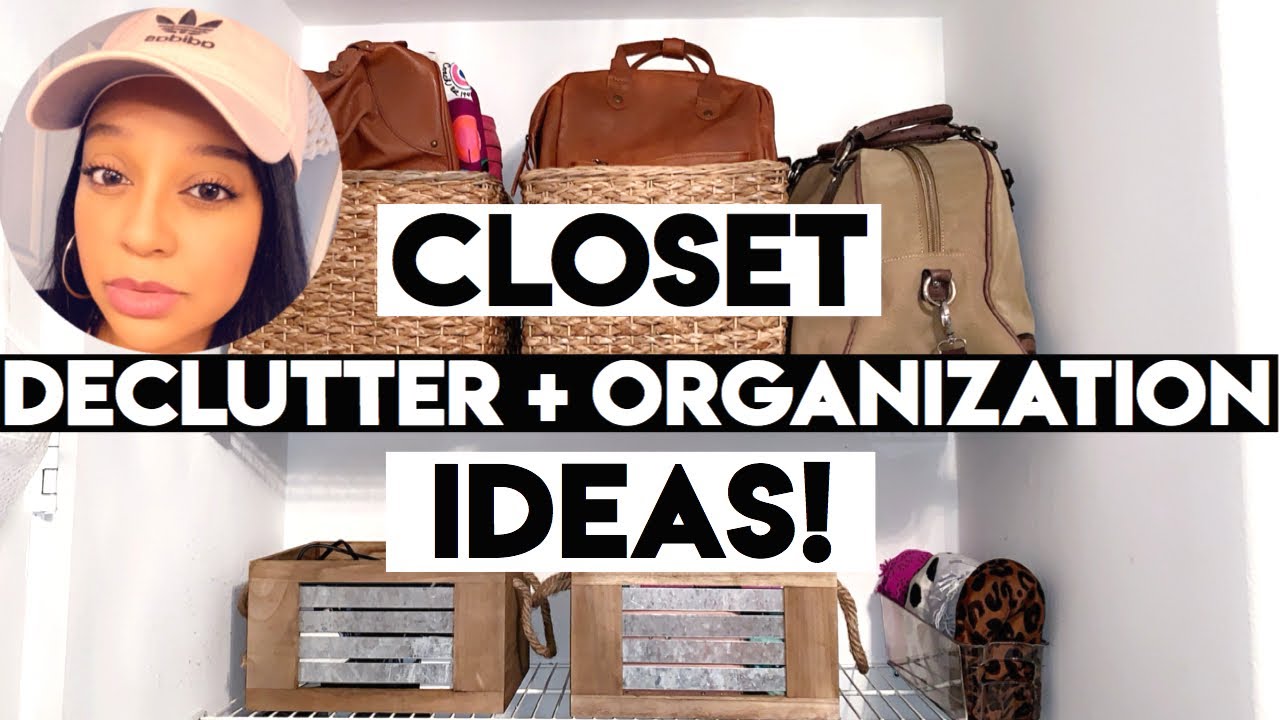 EXTREME CLOSET ORGANIZATION | CLOSET DECLUTTER & ORGANIZATION | CLEAN WITH ME