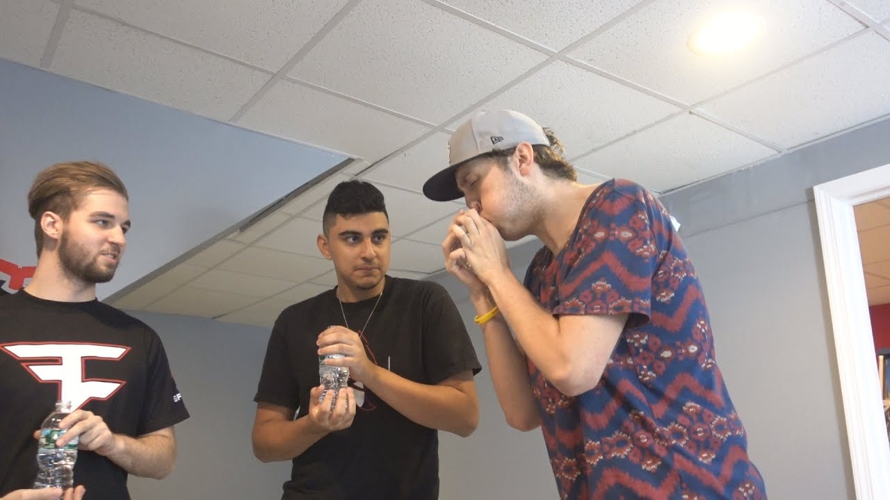 WATER BOTTLE CHALLENGE