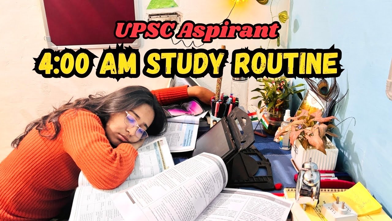 I Woke Up at 4 a.m. to Study For UPSC During Delhi Winters 😭🥶