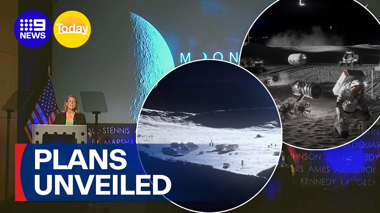 NASA's next giant leap for mankind | 9 News Australia