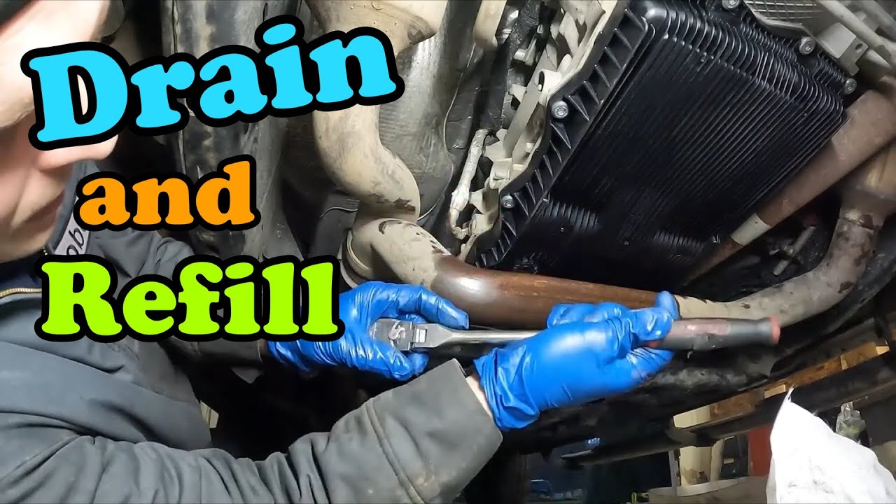 2013-2018 Dodge Ram 1500 8 speed Transmission Fluid Change DIY Drain and Refill