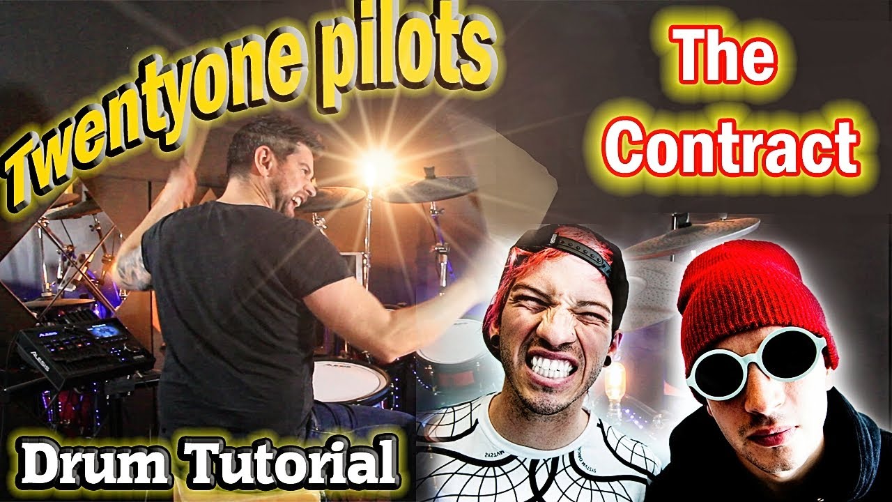 Twentyone Pilots - The Contract - Урок по игре на барабанах