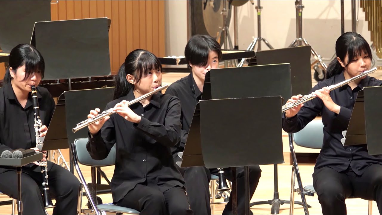川崎橘高等学校吹奏楽部 Sバンドスマイルコンサート2025 今年度課題曲【祝い唄と踊り唄による幻想曲】他 @多摩市民館 250915