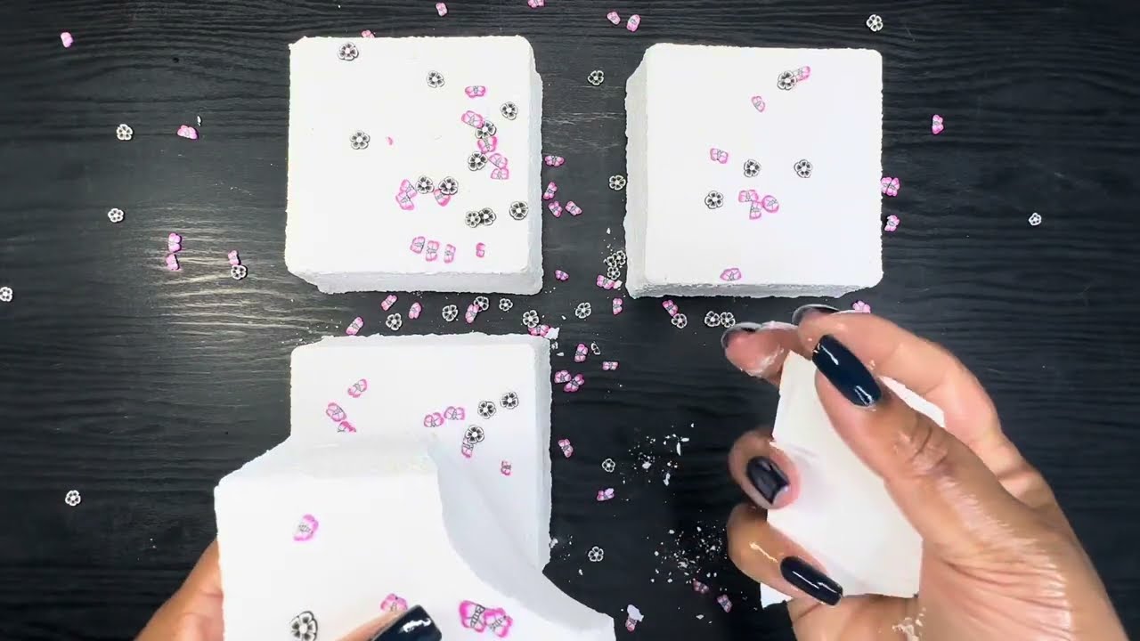 ASMR | Crunchy Homemade Chalk Crush & Shave | Oddly Satisfying | Stress Relief | Sleep Aid 