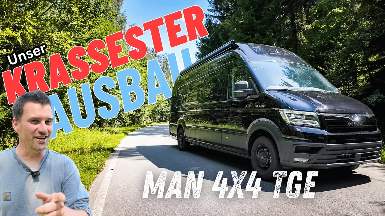 MAN 4x4 TGE: Unser krassestes Projekt! Die Campervan Ausbauer aus dem Erzgebirge #vanlife
