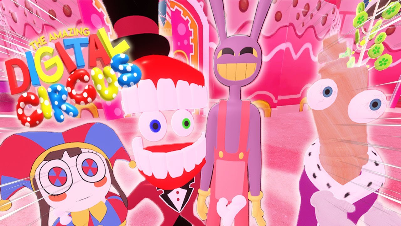 AVENTURAS EN EL CAÑON CARAMELO! | The Amazing Digital Circus VR  #jax #humor #pomni