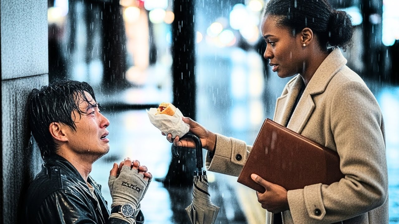 One Korean CEO disguised as homeless — a Black woman tourist offered him food, respect, and dignity