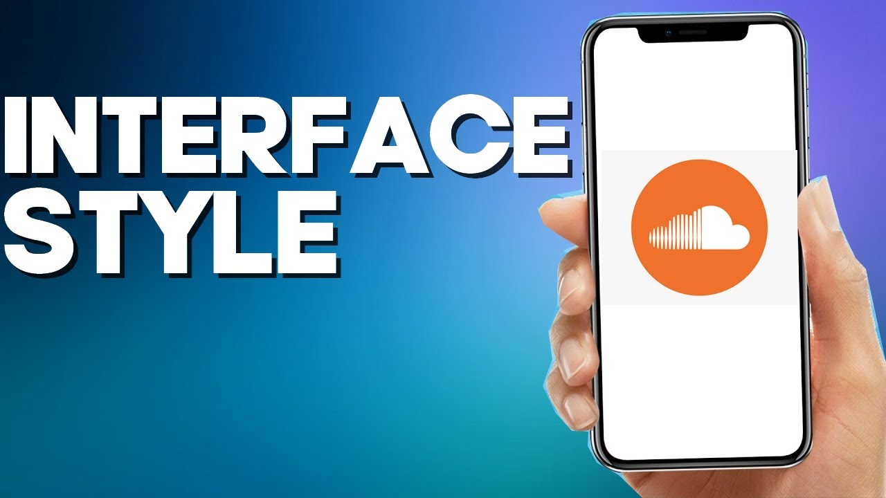 How to Find Interface Style Settings on SoundCloud Mobile