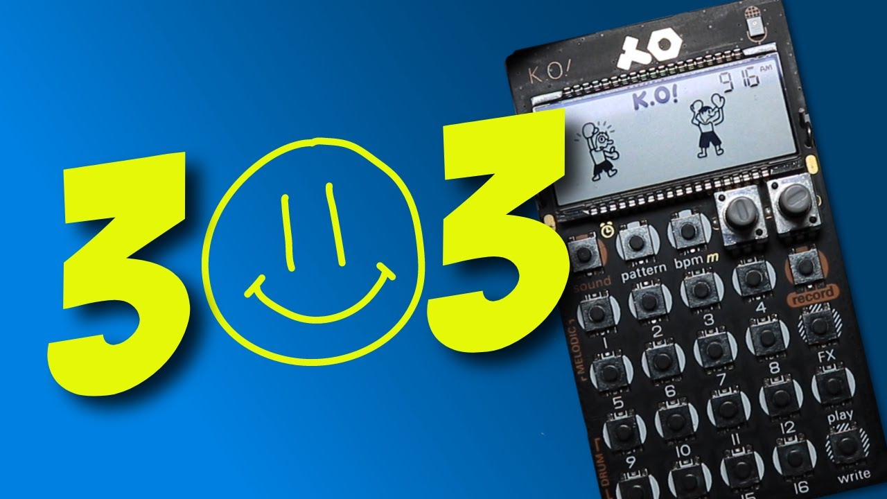 FREE PO-33 KIT: TB-303 Acid sample kit | for Teenage Engineering PO-33 & PO-133