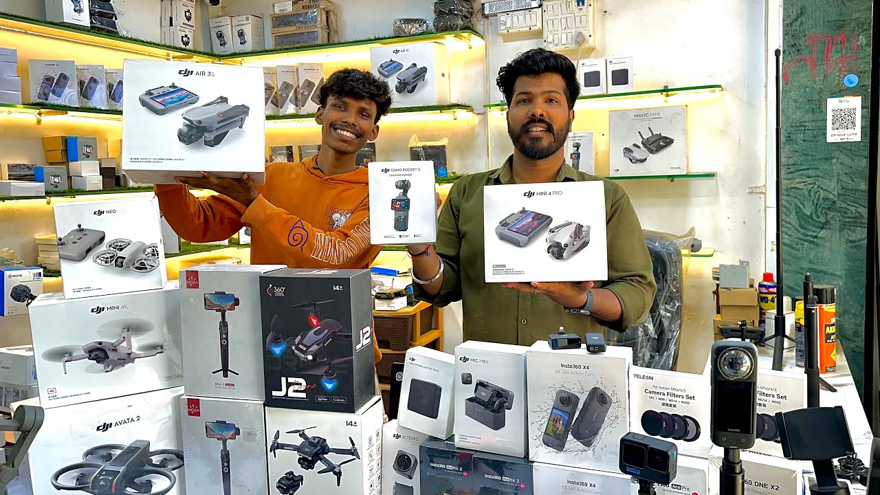 Dji Drones and Cameras in Mumbai || Gadget World 08 || guptajiuniverse || March Price Drops