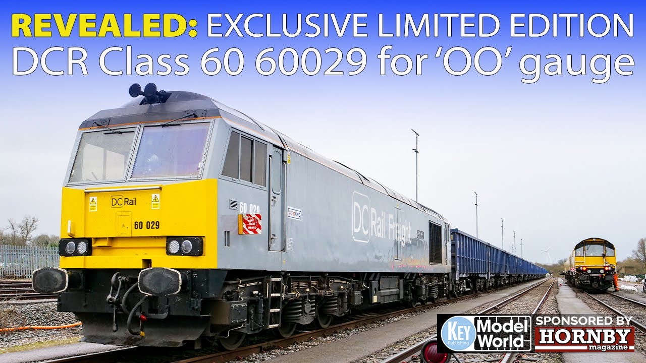 NEW! Exclusive Key Publishing limited edition Cavalex Class 60 60029 in DC Rail grey for OO gauge