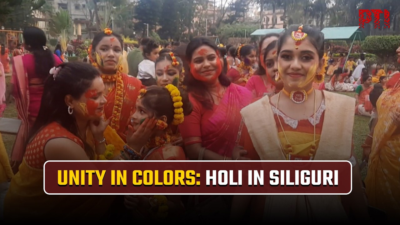 Siliguri residents celebrate Holi in spirit of unity and harmony