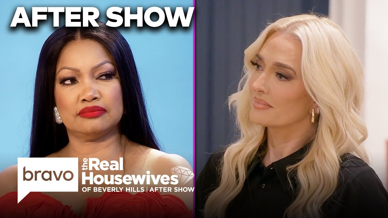 Does Erika Jayne Still Talk To Her Ex-Husband? | RHOBH After Show (S14 E17) Pt 1 | Bravo
