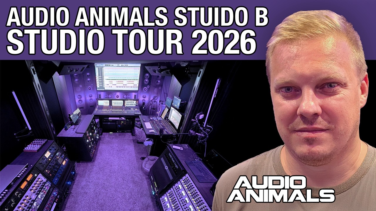 Audio Animals Studio B   Studio Tour 2026