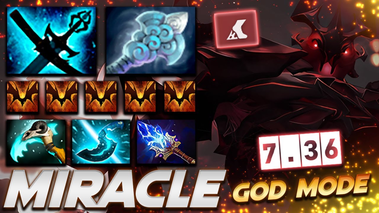 Miracle Shadow Fiend - 7.36 GOD MODE - Dota 2 Pro Gameplay [Watch & Learn]