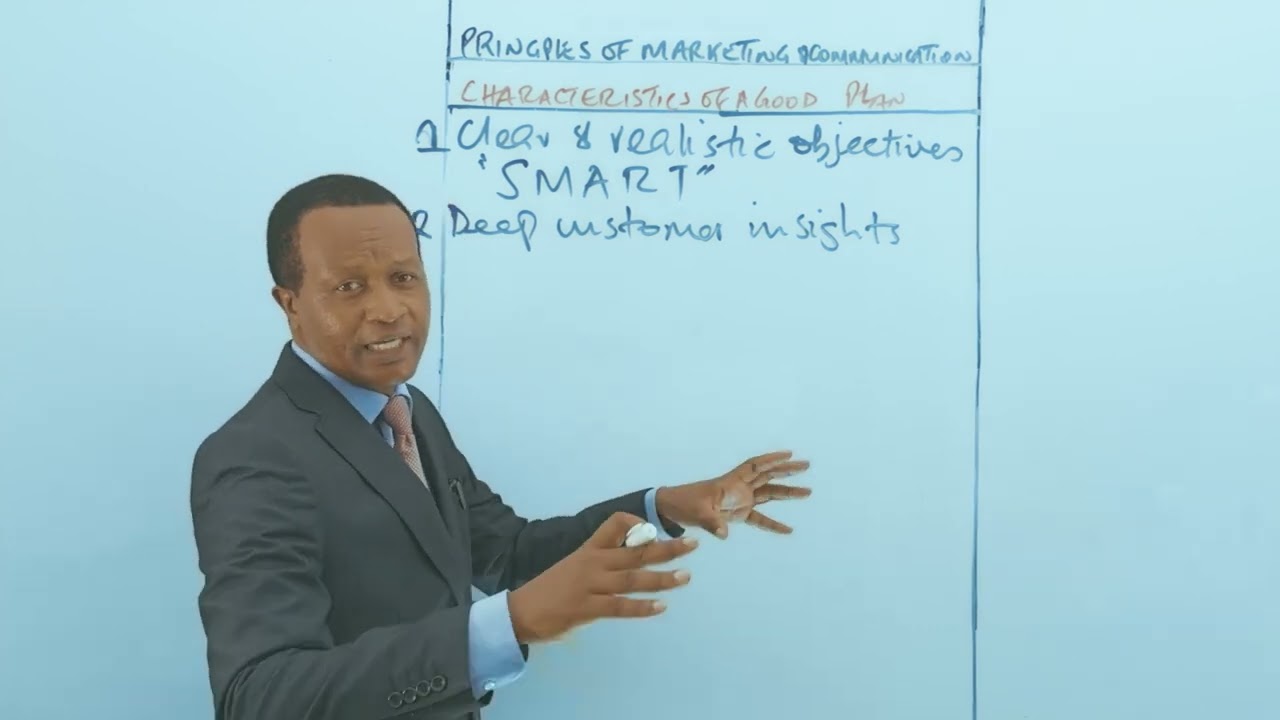 CHARACTERISTICS OF A GOOD MARKETING PLAN