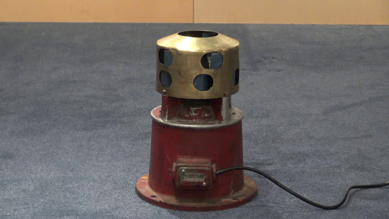 Klaxon SS6 Air Raid Siren - Pre-Restoration Tests