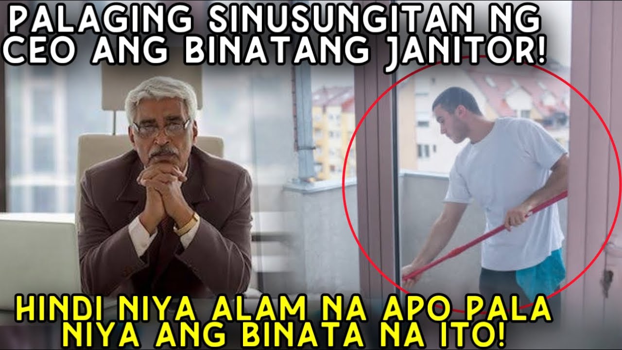 MASUNGIT NA CEO HINDI ALAM NA APO PALA NIYA ANG JANITOR NA ITO SA KUMPANYA NIYA! NATIGILAN SIYA
