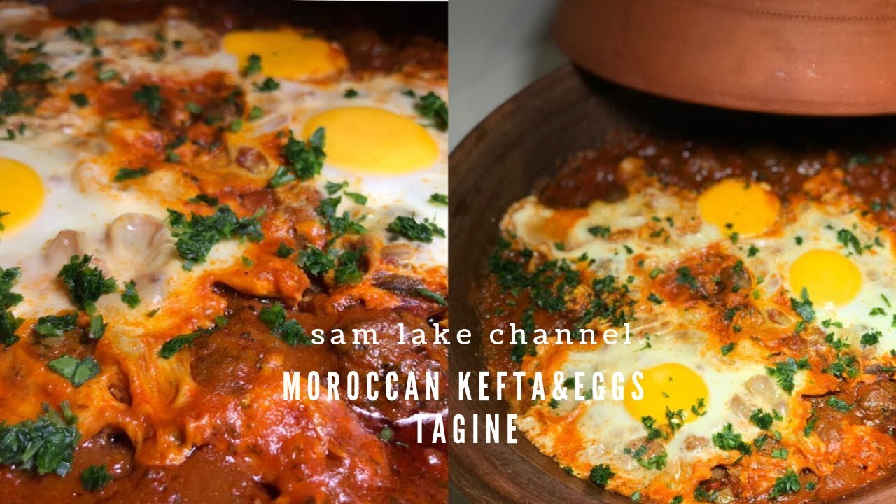 [Eng] MOROCCAN KEFTA&EGGS TAJINE | MOROCCAN SHAKSHOUKA  | QUICK, EASY AND SUPER TASTY 🇲🇦😋