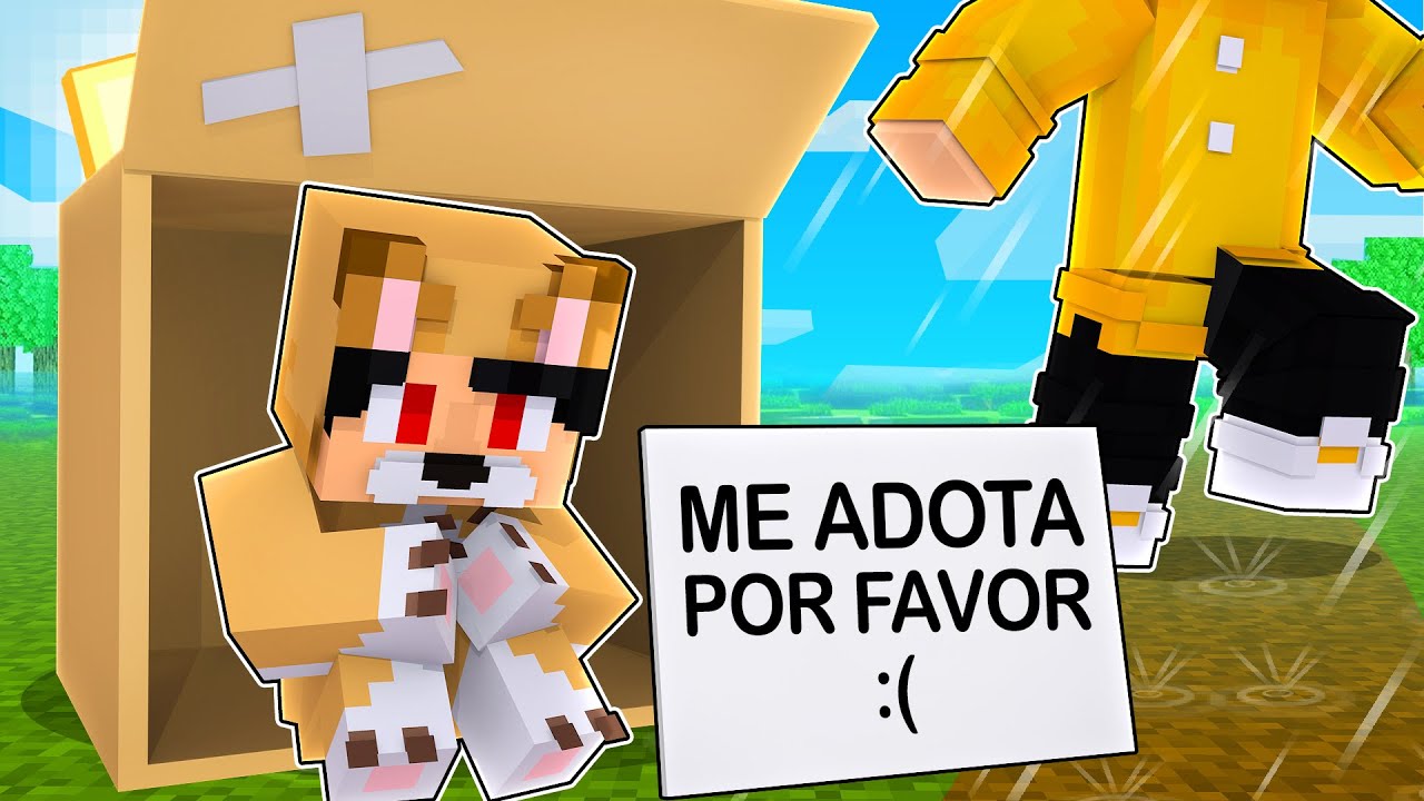 NINGUÉM quer adotar o BEBÊ CACHORRO no Minecraft