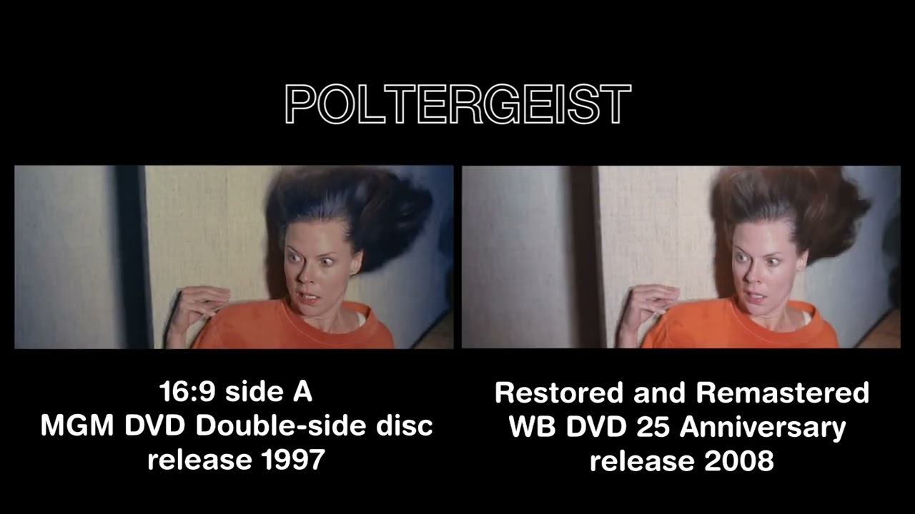 Poltergeist 1982 Night of the Beast scene comparison
