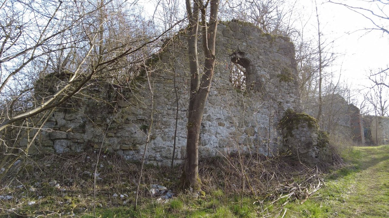 Die Ruine der Burg Klettenberg im Landkreis Nordhausen (Th&uuml;ringen)