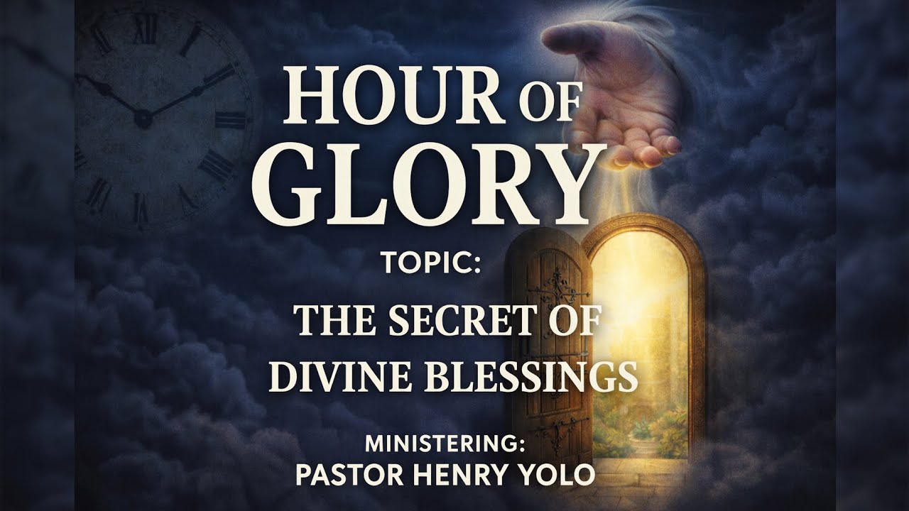 The Secret of Divine Blessing PT.4 || Hour of Glory || 5th Feb. 2026 || Min. Pst. Henry Yolo