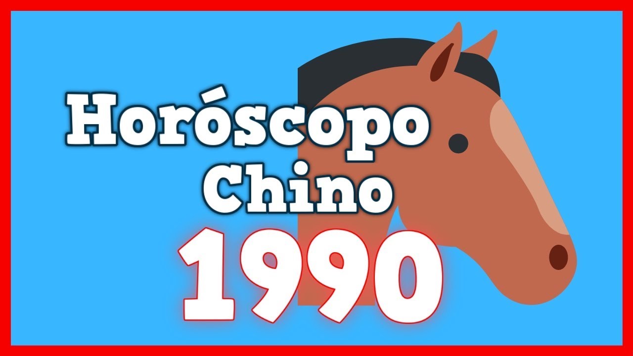 🥇Horóscopo Chino 1990 🥇 CABALLO DE METAL 1990 ✅ Energía YANG