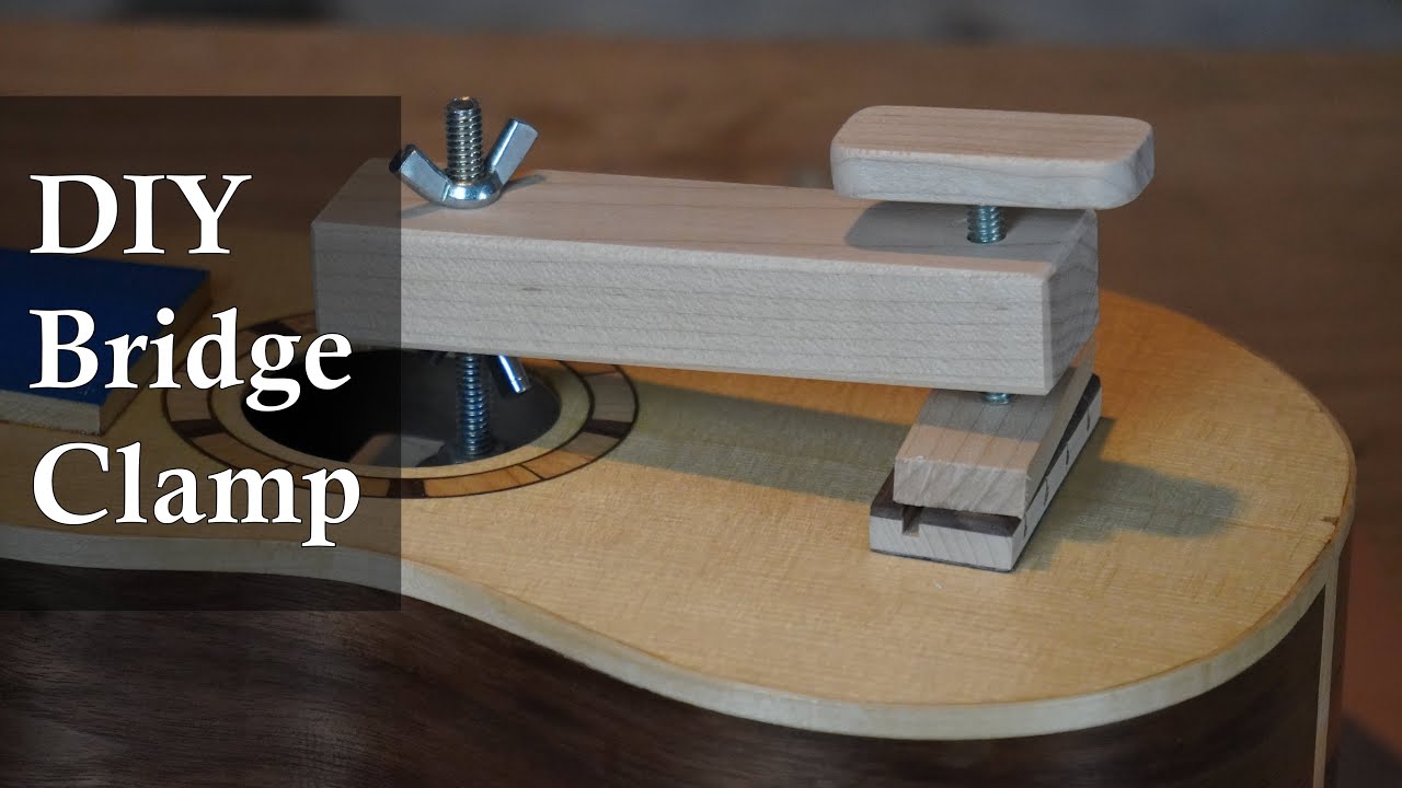 DIY bridge clamp for the soprano ukulele