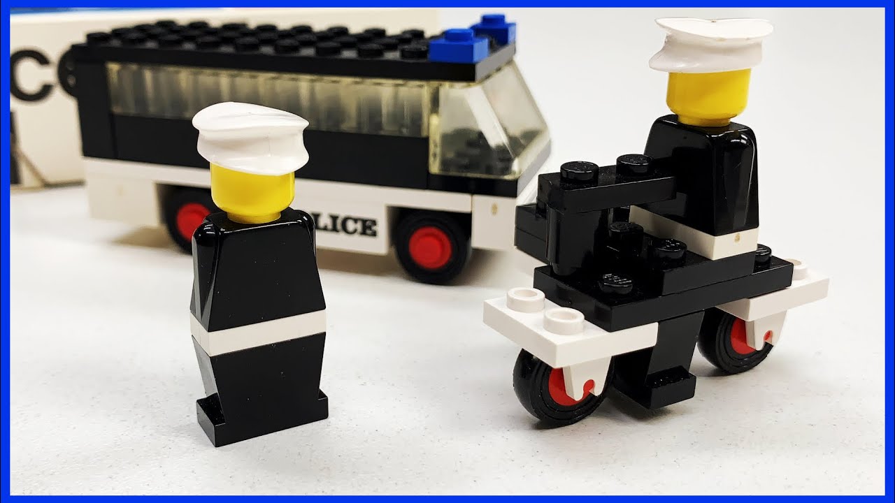 LEGO 445 POLICE UNITS - Vintage LEGOLAND from 1975 - from my childhood