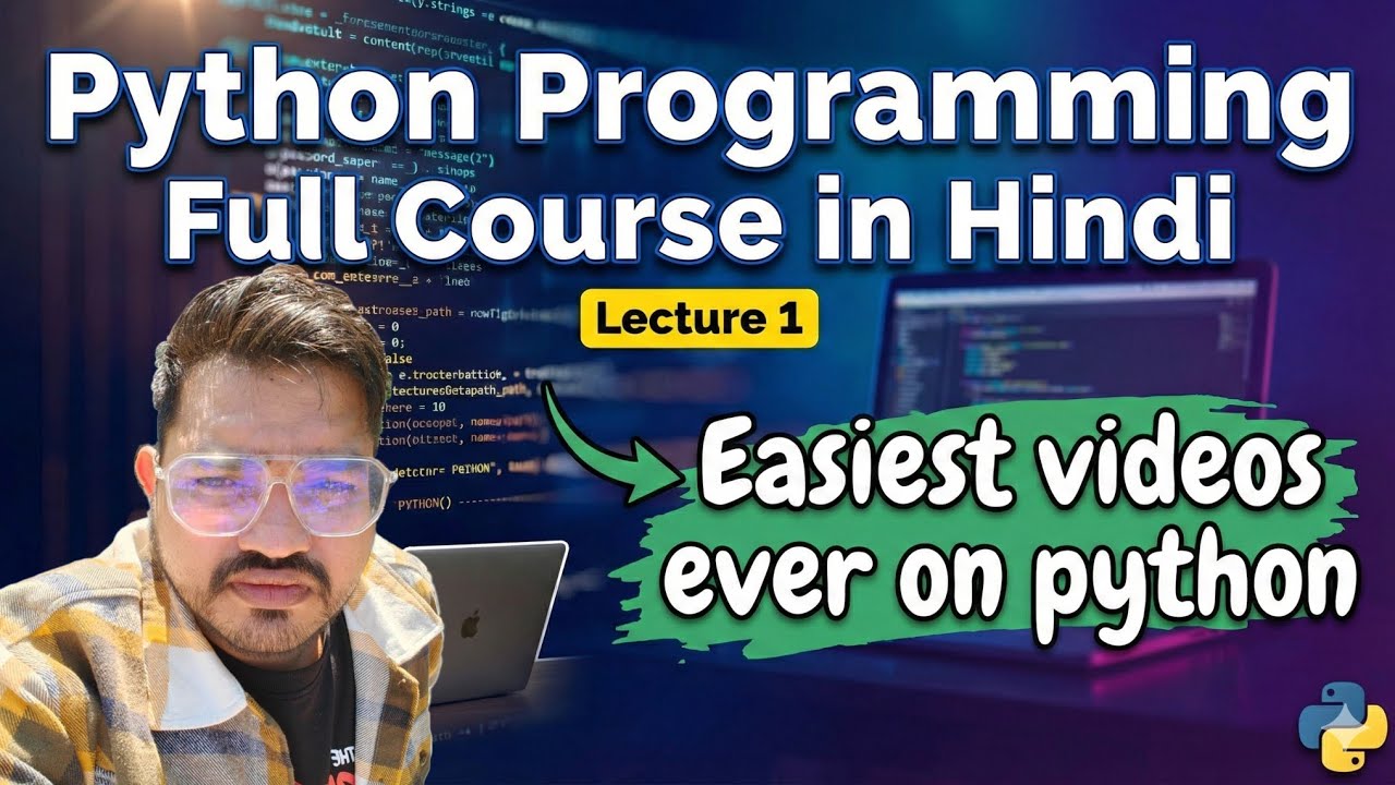 Python introduction | History of Python |  Python tutorial for beginners in Hindi.