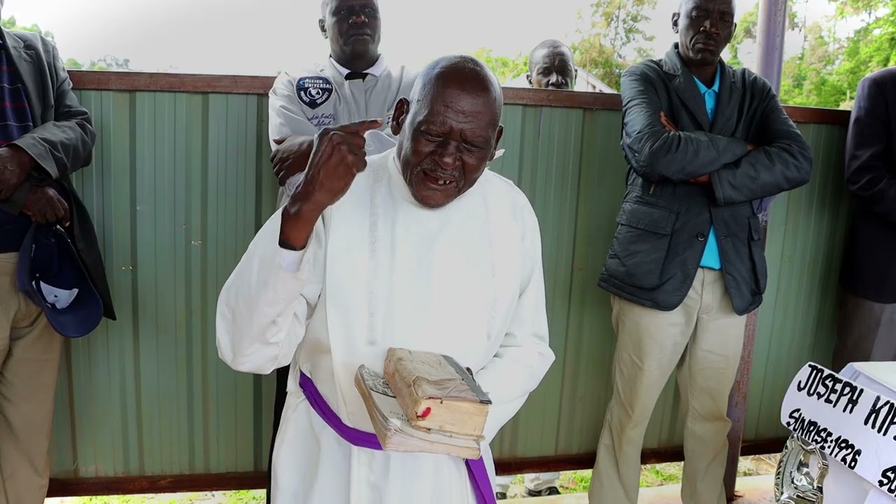 MZEE JOSEPH KIPLAGAT AYABEI RONGOEI BURIAL CEREMONY