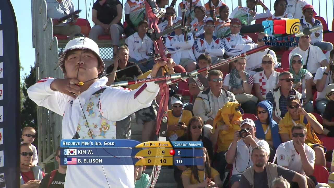 Kim Woojin v Brady Ellison – recurve men gold | Porec 2011 Archery World Cup stage 1