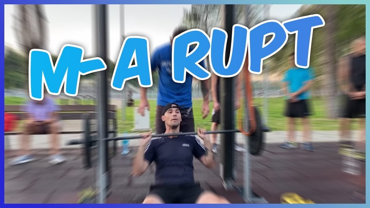 Ma antrenez in Parc cu Campion Mondial MMA #VLOG