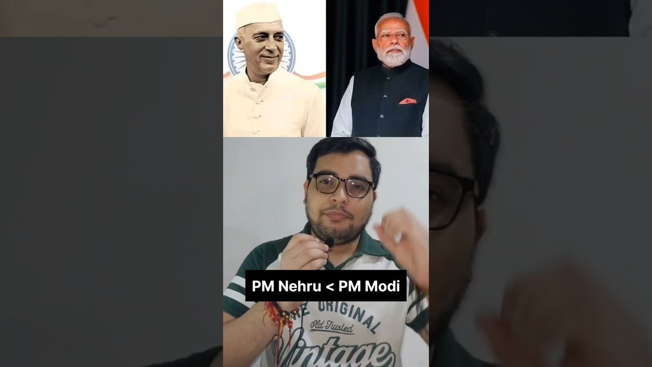 Modi Creates History: Nehru's Record Broken! 🔥#pmmodi #nehru #india #bjp #usa #trump #record #shorts