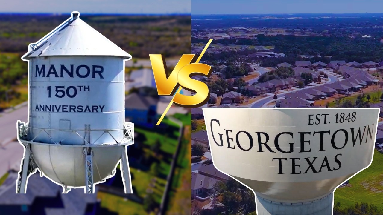 Manor Texas vs Georgetown Texas: Which Austin Suburb Is Best for You?