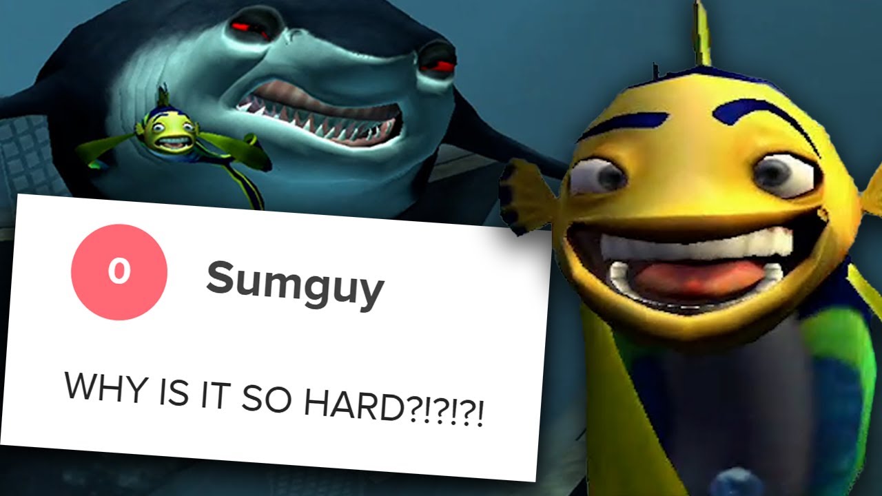 Я прошёл невероятно сложную игру «Shark Tale», так что вам НИКОГДА не придётся