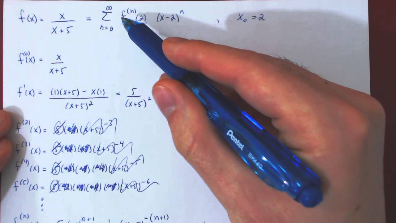 Taylor Series - Example 1