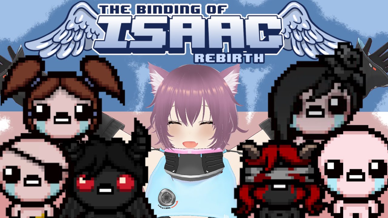 【Binding of Isaac】FREE PAIN!!!! ◕⩊◕【Koharu || Unlucky Vtuber】