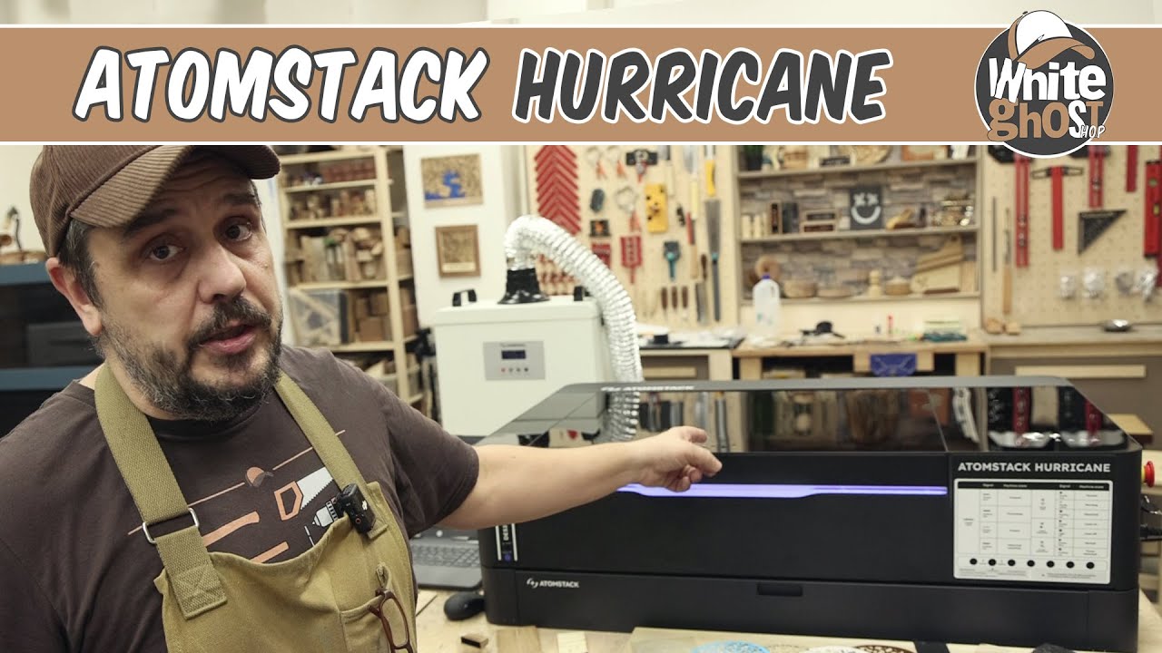 Ho provato l'Atomstack Hurricane, un laser sotto i 3000€ che fa tutto !!!