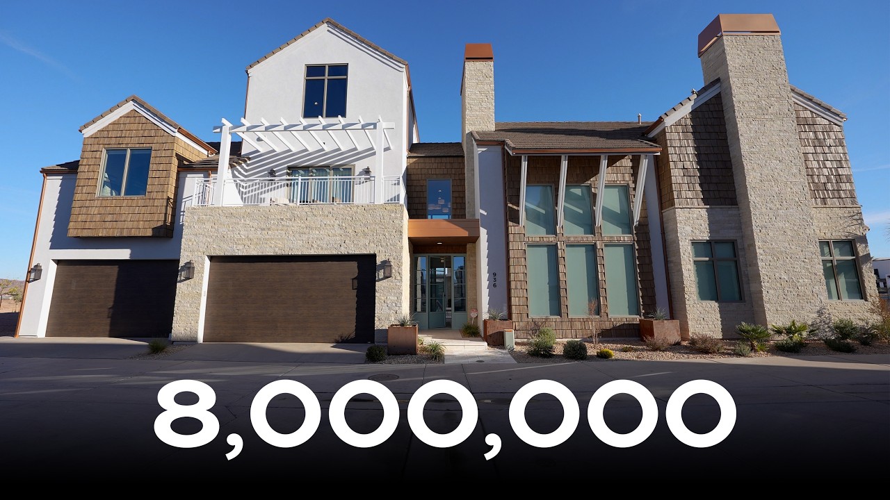 What's Inside this $8,000,000 Luxury Utah Mansion?
