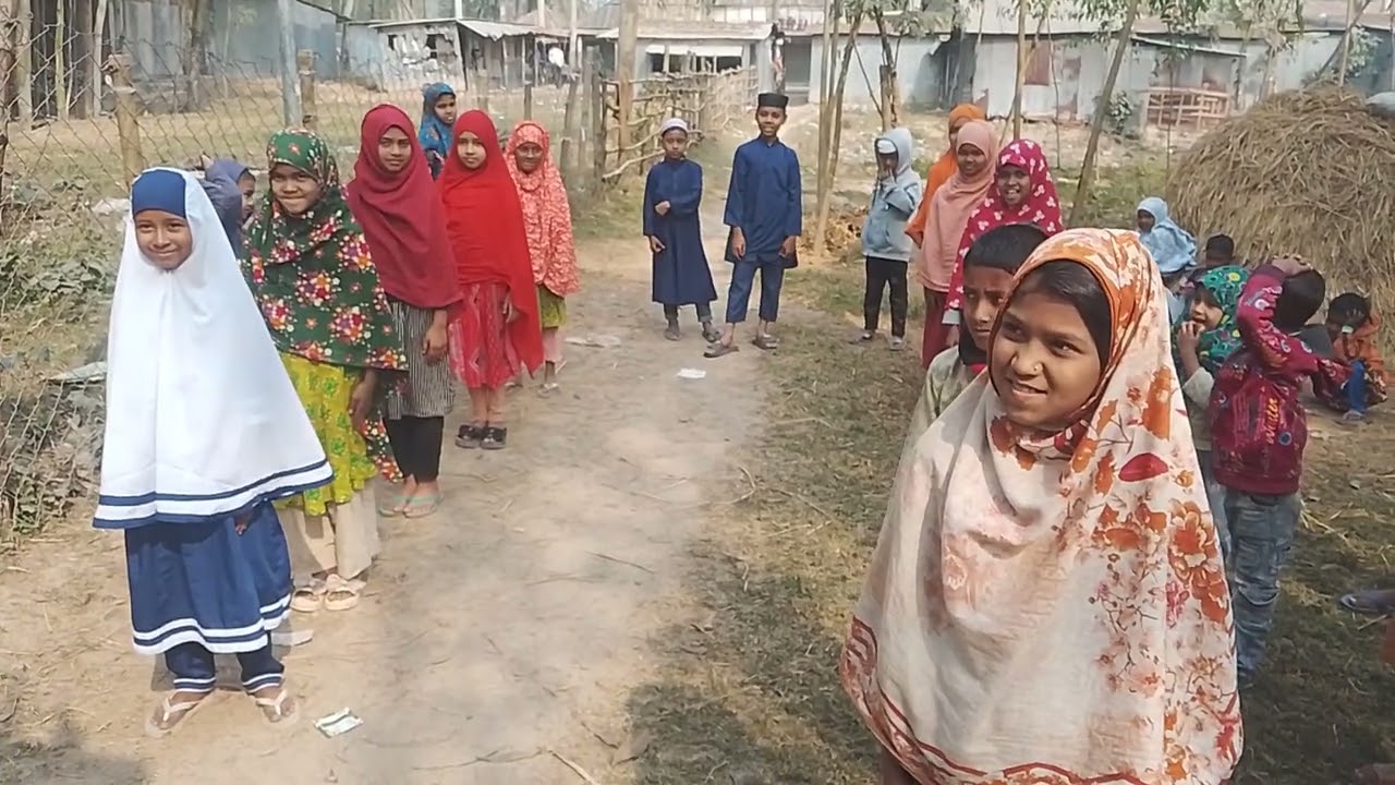 বৈরাগীর হাট বালিকা ও নূরানী মাদ্রাসা ছাত্র ছাত্রীদের খেলাধুলা, গোবিন্দগঞ্জ #foryou #viralvideo 